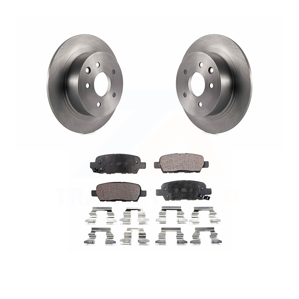 K8F-101738 Rear Semi Metalic Brake Pads & Rotors Kit for Nissan Altima Juke Maxima Sentra