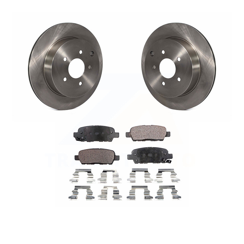 K8F-101762 Rear Semi Metalic Brake Pads & Rotors Kit for Infiniti Nissan