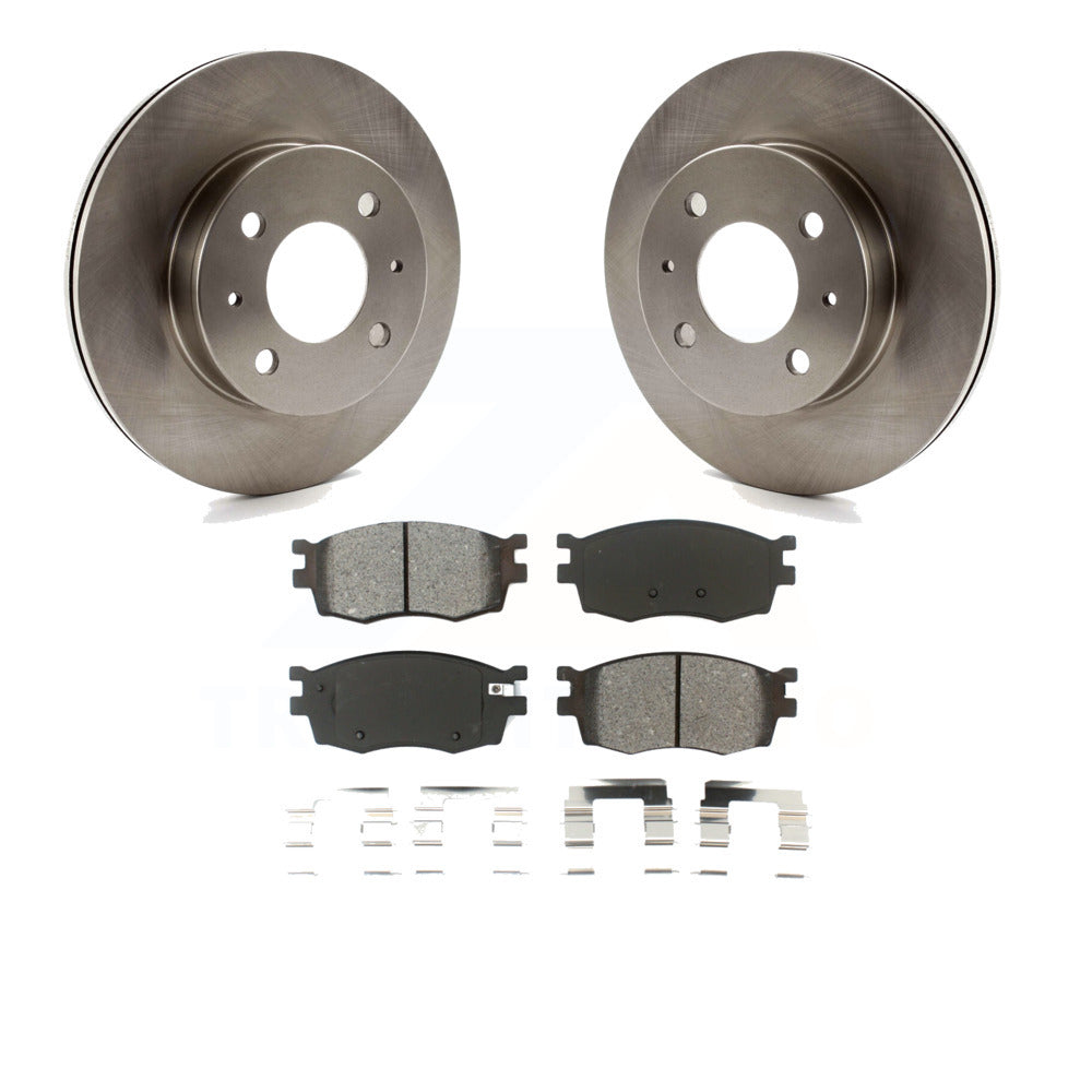 K8S-100420 Front Disc Brake Kit for 2006 Hyundai Accent FWD L4 1.6L