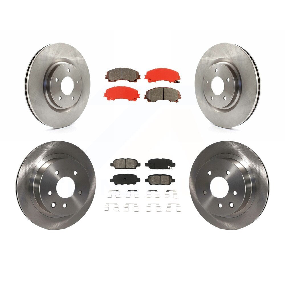 K8S-101505 Front and Rear Disc Brake Kit for 2014-2019 Nissan Rogue