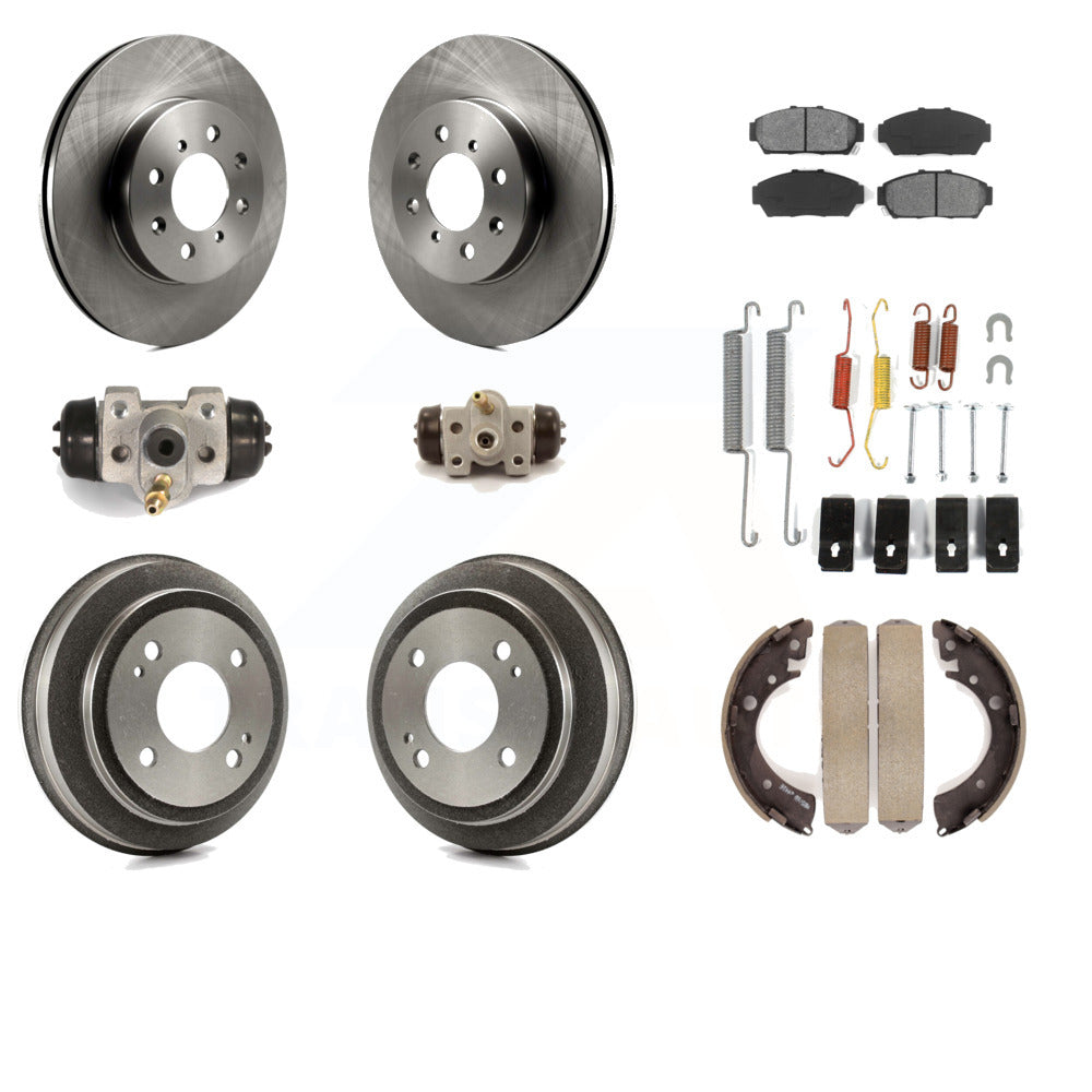 K8S-102422 Front and Rear Disc Brake Kit for 1994 Honda Civic FWD L4 1.6L