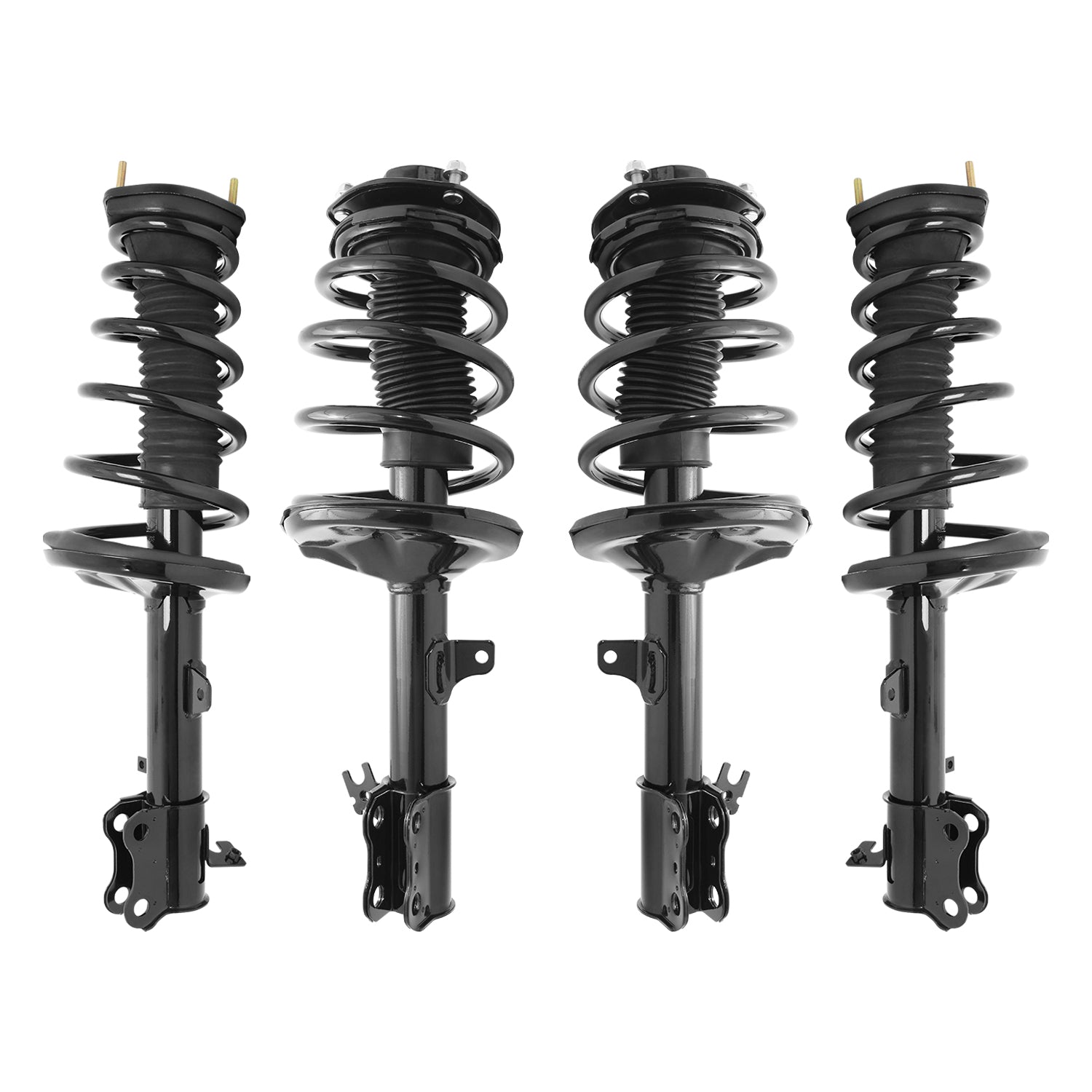 Unity 4-11477-15907-001 Front & Rear Complete Strut & Coil Spring Assemblies for 1999-2003 Lexus RX300 AWD V6 3.0L