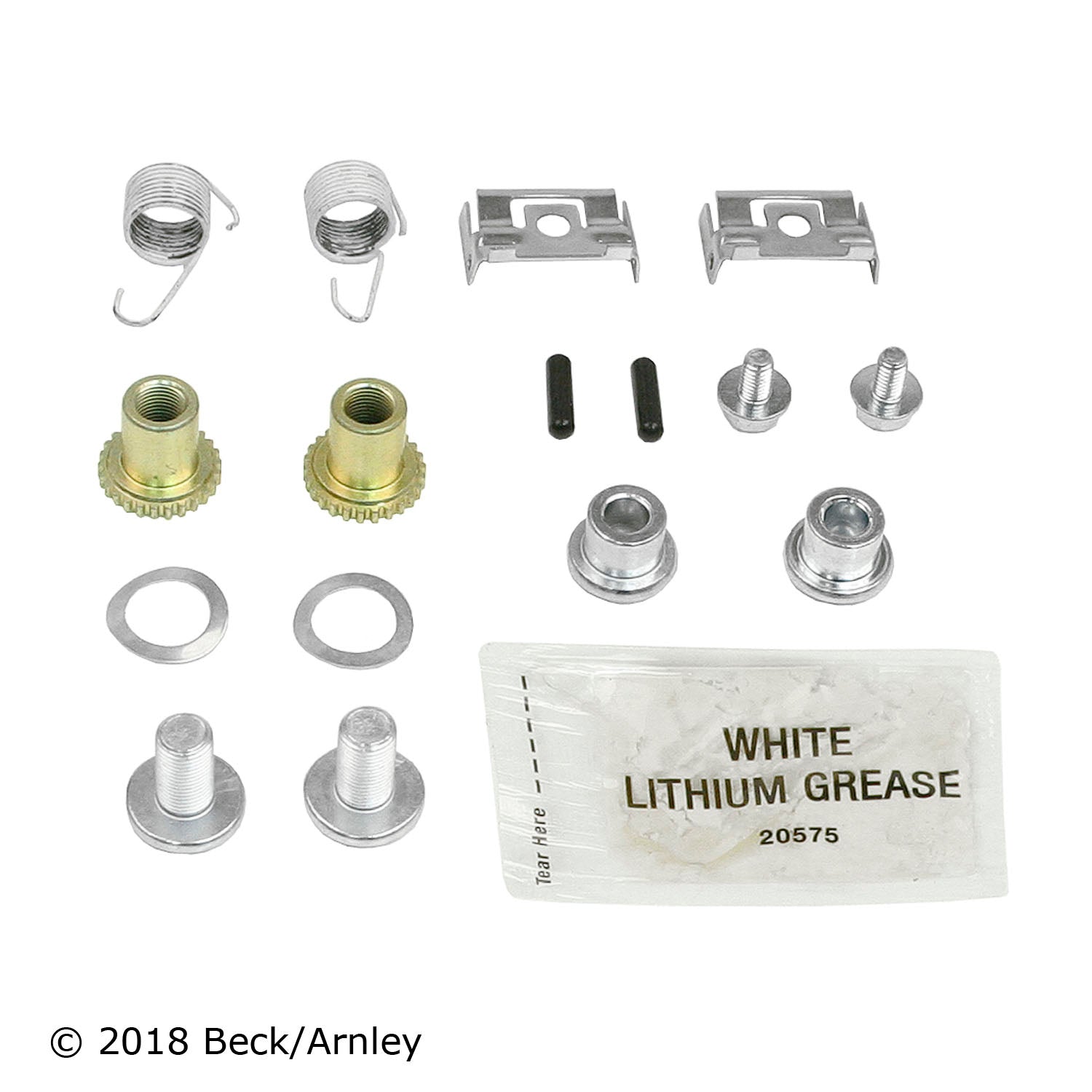 Beck Arnley 084-1836  Parking Brake Hardware Kit for Ford Edge Lincoln MKX Mazda CX-7 CX-9 MPV