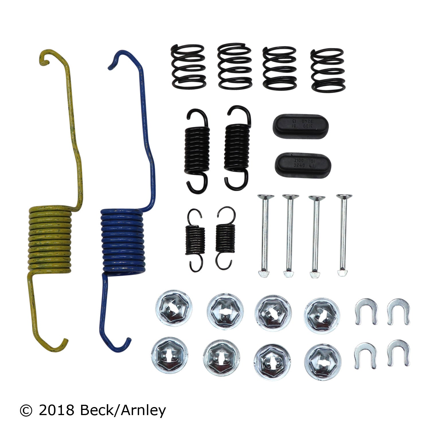 Beck Arnley 084-1144 Rear Drum Brake Hardware Kit for Toyota Camry Celica RAV4 Solara